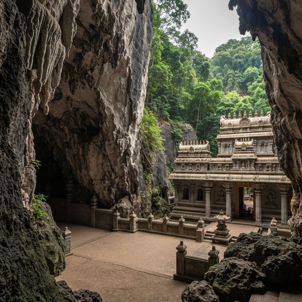 Ipoh cave temple Perak - Heritage Malaysia tourist site for eVisa travelers
