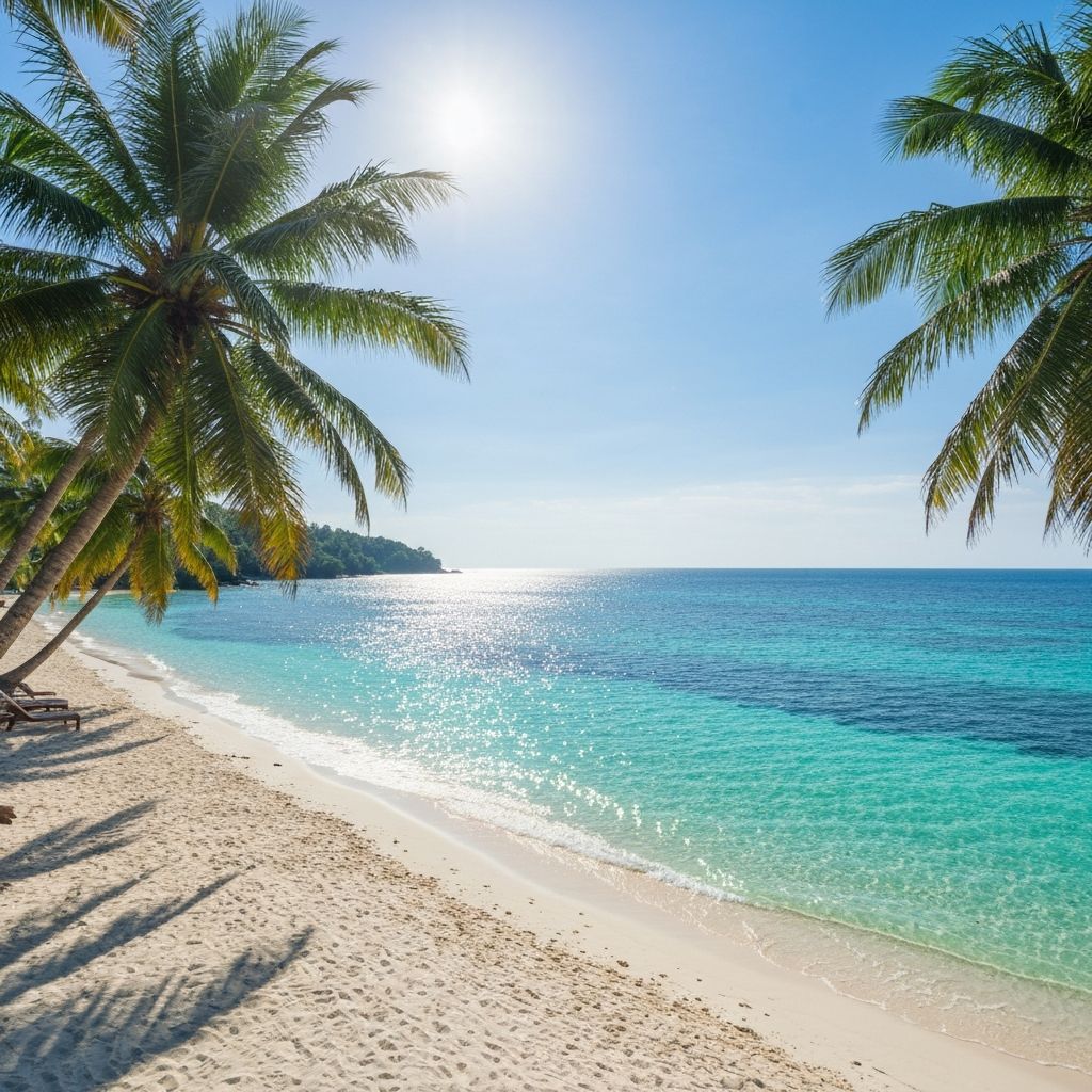 Perhentian Islands beach - Tropical Malaysia paradise for eVisa tourists